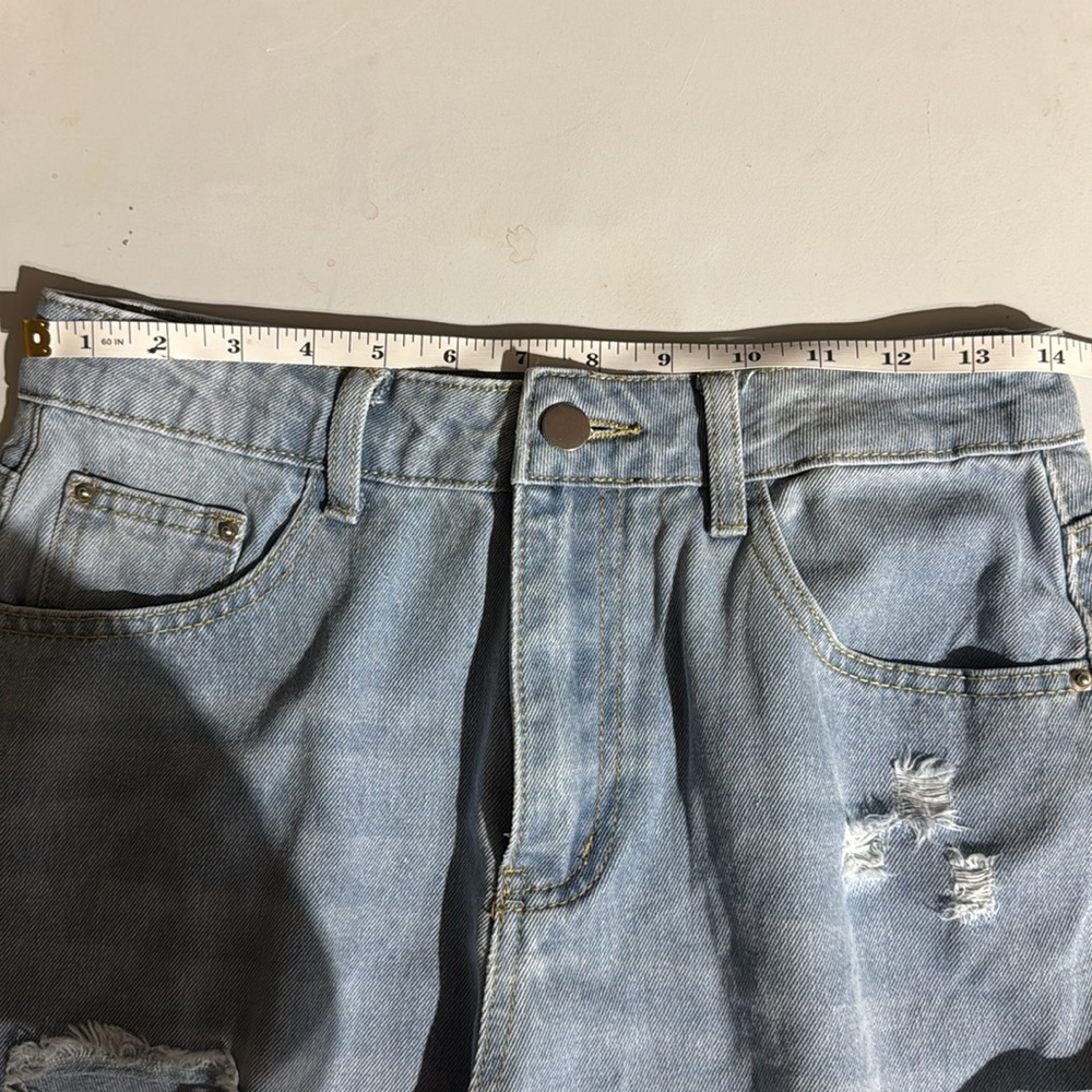 Brand New without tags | Women's high waisted | distressed jeans | size Medium - Picture 11 of 13